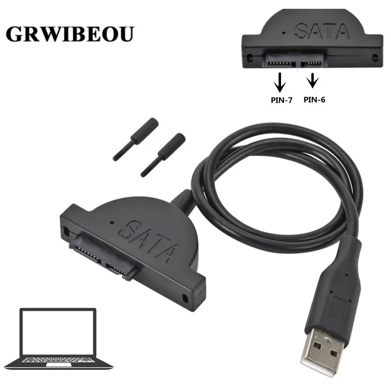 Адаптер GRWIBEOU USB 2,0 к Sata II 7 + 6 13Pin для ноутбука, CD/DVD ROM, конвертер привода Slim Line, фотоадаптер в стабильном стиле, 1 шт.
Адаптер GRWIBEOU USB 2,0 к Sata II 7 + 6 13Pin для ноутбука, CD/DVD ROM, конвертер привода Slim Line, фотоадаптер в стабильном стиле, 1 шт.