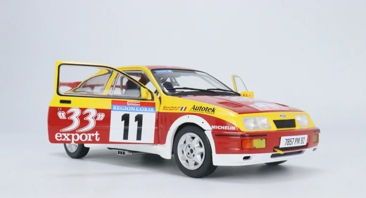 Модель автомобиля Solido 1/18 Ford rally Sierra Cosworth RS из сплава, Коллекционная модель, подарок с орнаментом
Модель автомобиля Solido 1/18 Ford rally Sierra Cosworth RS из сплава, Коллекционная модель, подарок с орнаментом
