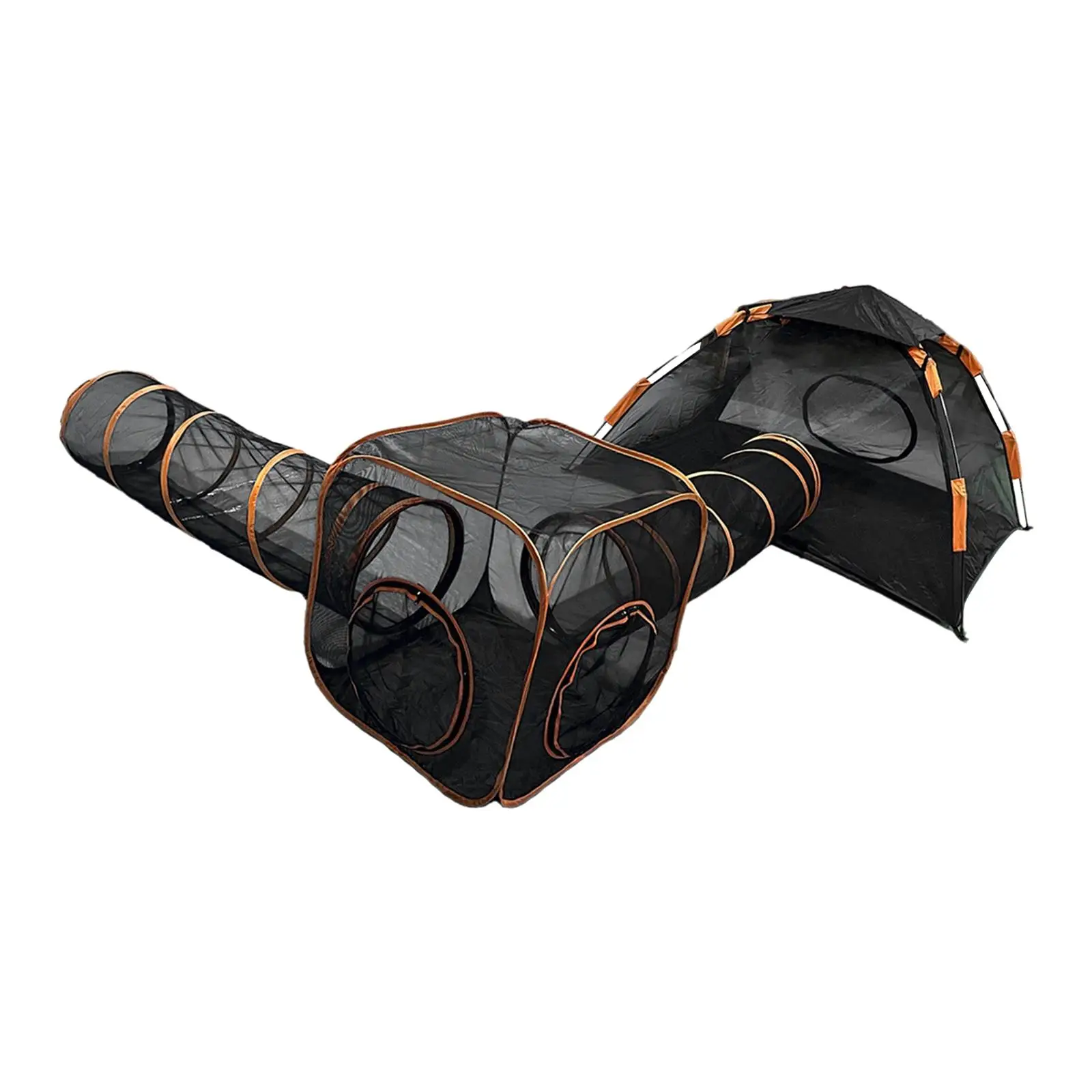 Cat Tent with Tunnel Portable with Carrying Bag Foldable Cat Playpen Enclosed for Small Pets Kitten Small Dog Hamsters Ferrets
Cat Tent with Tunnel Portable with Carrying Bag Foldable Cat Playpen Enclosed for Small Pets Kitten Small Dog Hamsters Ferrets