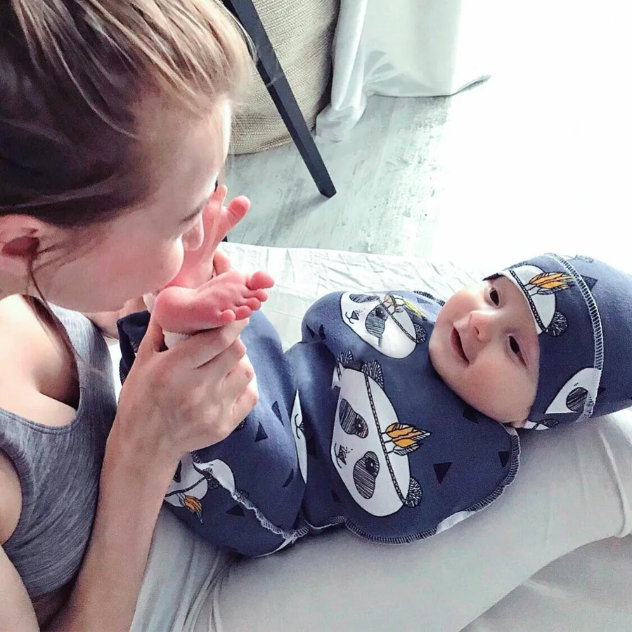 European and American baby sleeping bag baby anti-shock wrap towel super soft elastic baby cotton sleeping bag tire cap set
European and American baby sleeping bag baby anti-shock wrap towel super soft elastic baby cotton sleeping bag tire cap set