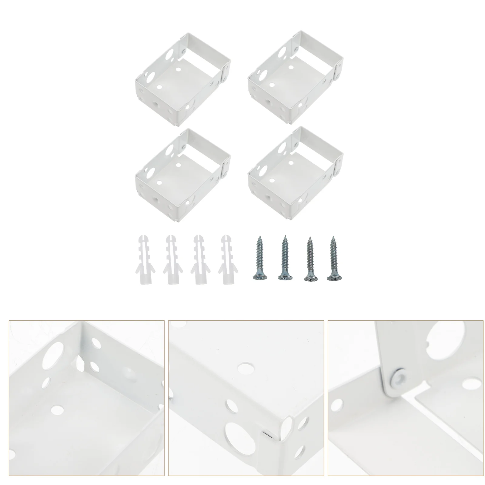 Blinds Brackets Blind Mounting Holder Window Bracket Box Curtain Headrail Accessories Metalside Parts Roller Color Fixing
Blinds Brackets Blind Mounting Holder Window Bracket Box Curtain Headrail Accessories Metalside Parts Roller Color Fixing