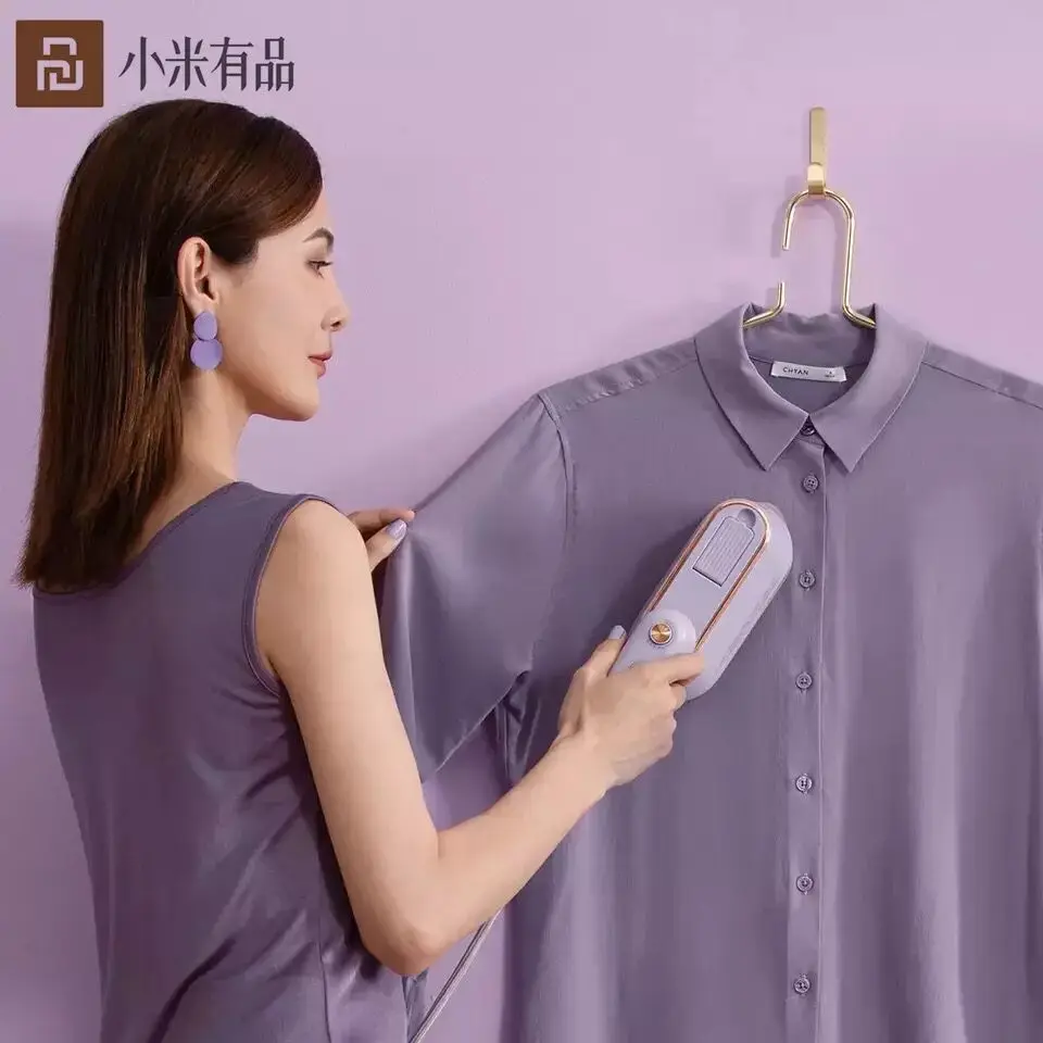 

Xiaomi Daewoo подвесная гладильная машина ручной 1000 Вт домашний небольшой паровой утюг портативный Сухой Влажной двойной глажки с 6 отверстиями д...
