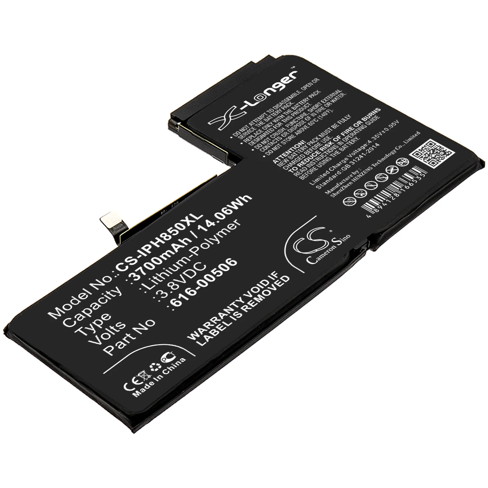 Аккумулятор 3700 мАч 616-00506 для Apple A1921 iPhone Xs Max A2100 iPhone 11,4 A2014 A2102 A2103 A2101
Аккумулятор 3700 мАч 616-00506 для Apple A1921 iPhone Xs Max A2100 iPhone 11,4 A2014 A2102 A2103 A2101