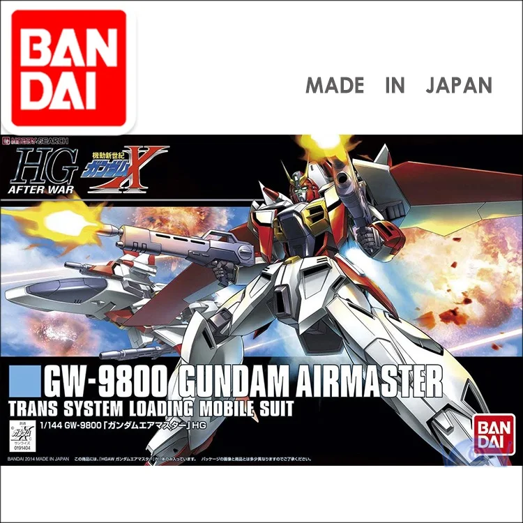 Original Bandai 91404 HGUC 184 1/144 GUNDAM AIRMASTER Assemble Model Kit Action Figures
Original Bandai 91404 HGUC 184 1/144 GUNDAM AIRMASTER Assemble Model Kit Action Figures