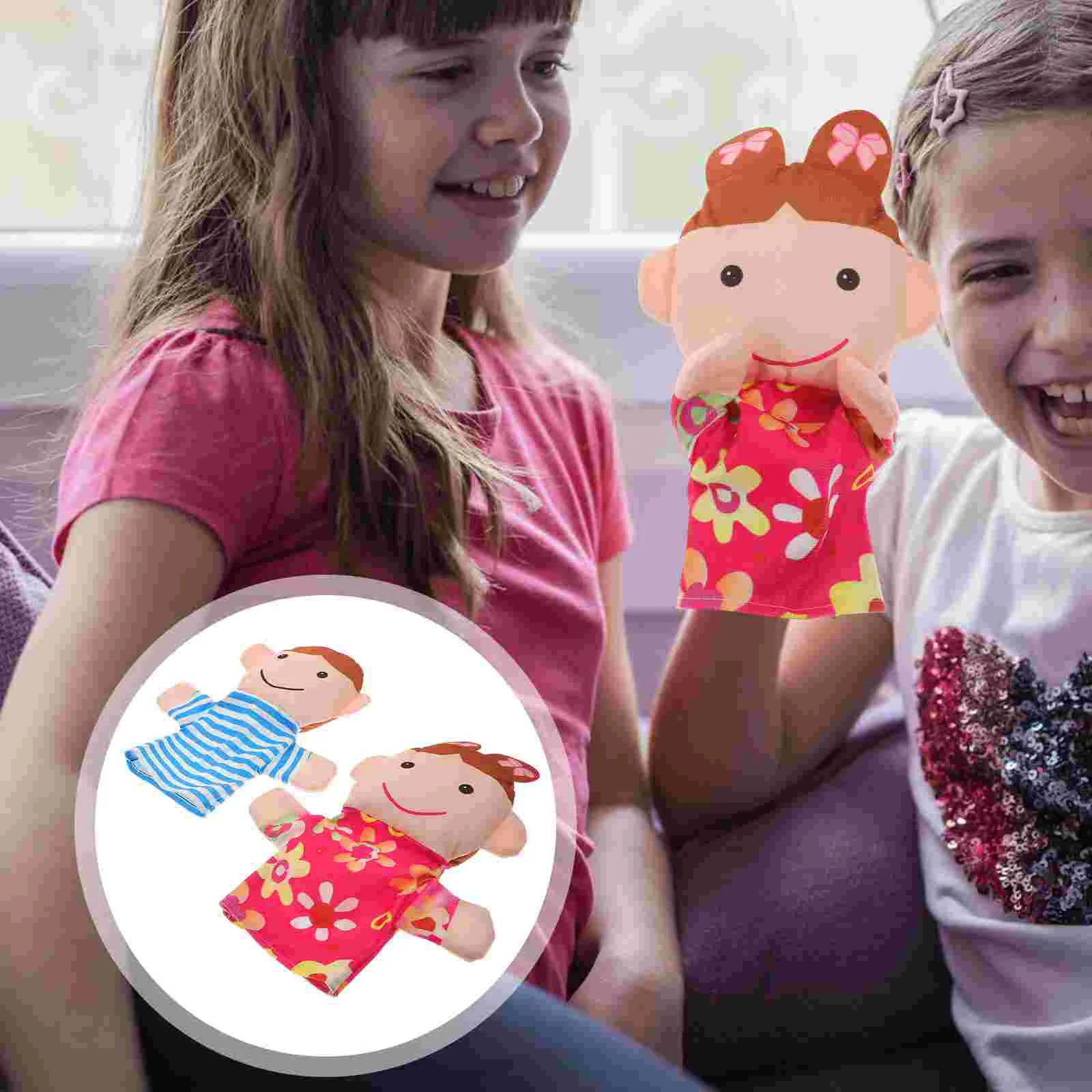 6pcs Puppet Family Children Puppets Toy School Home Performance Puppet for Theater Shows
6pcs Puppet Family Children Puppets Toy School Home Performance Puppet for Theater Shows