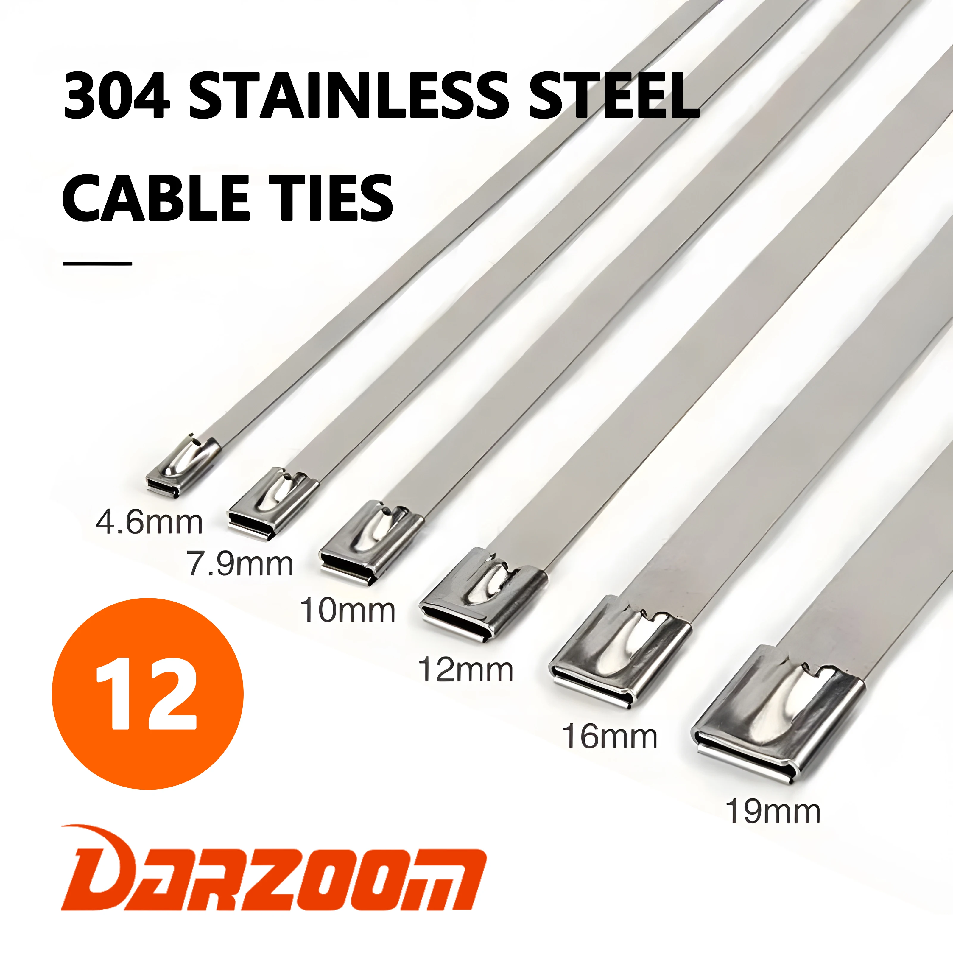 Кабельные стяжки из высококачественной нержавеющей стали 12 мм 10, 20, 50, 100, 200 шт. Металлическая молния, многофункциональная самоблокирующаяся крепежная кабельная стяжка
Кабельные стяжки из высококачественной нержавеющей стали 12 мм 10, 20, 50, 100, 200 шт. Металлическая молния, многофункциональная самоблокирующаяся крепежная кабельная стяжка