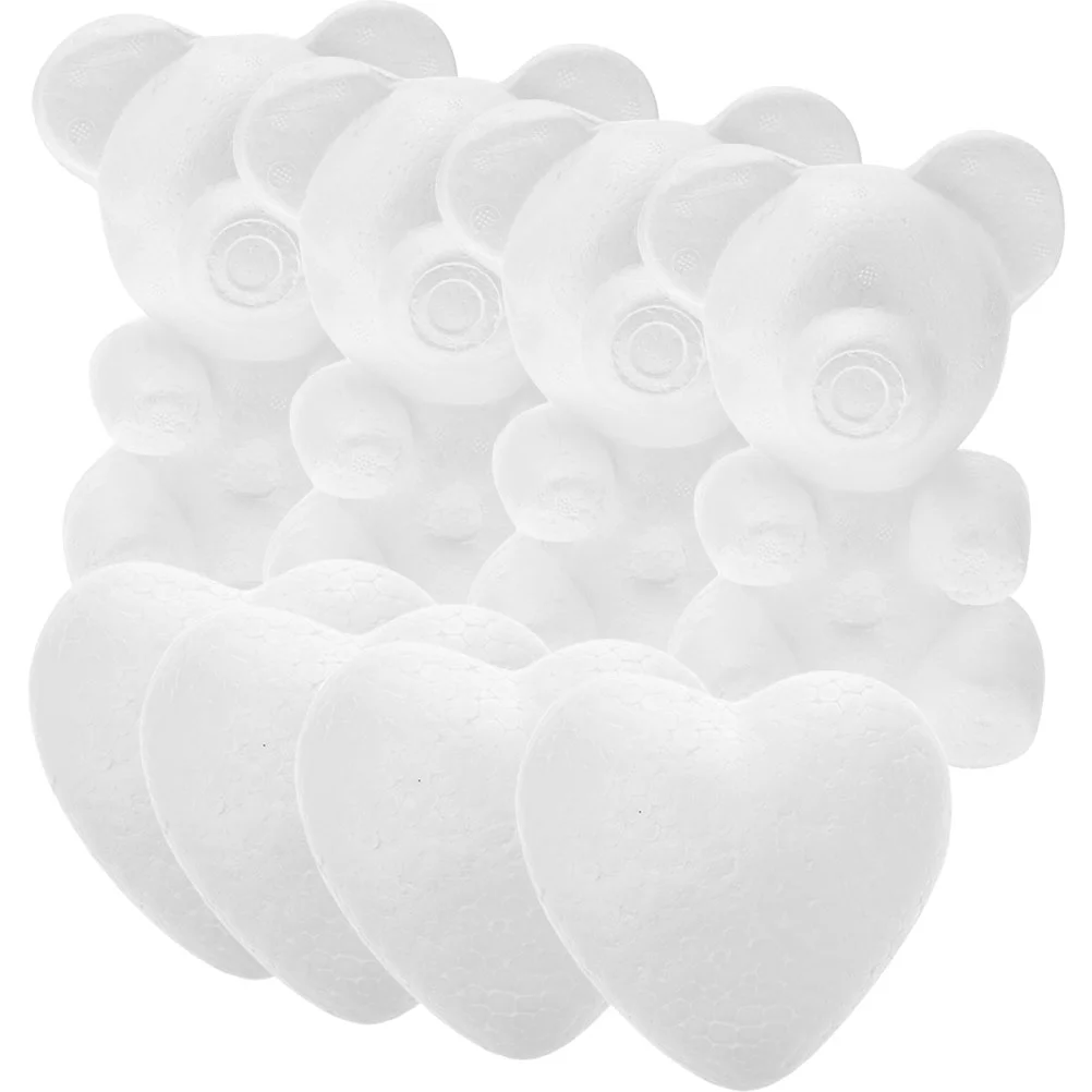 Foam Styrofoam Craft Diy Shapes Heartpolystyrene Rose Floral Flowerdaywhite Valentines Bearscraftsshape Modelling Animal Model
Foam Styrofoam Craft Diy Shapes Heartpolystyrene Rose Floral Flowerdaywhite Valentines Bearscraftsshape Modelling Animal Model