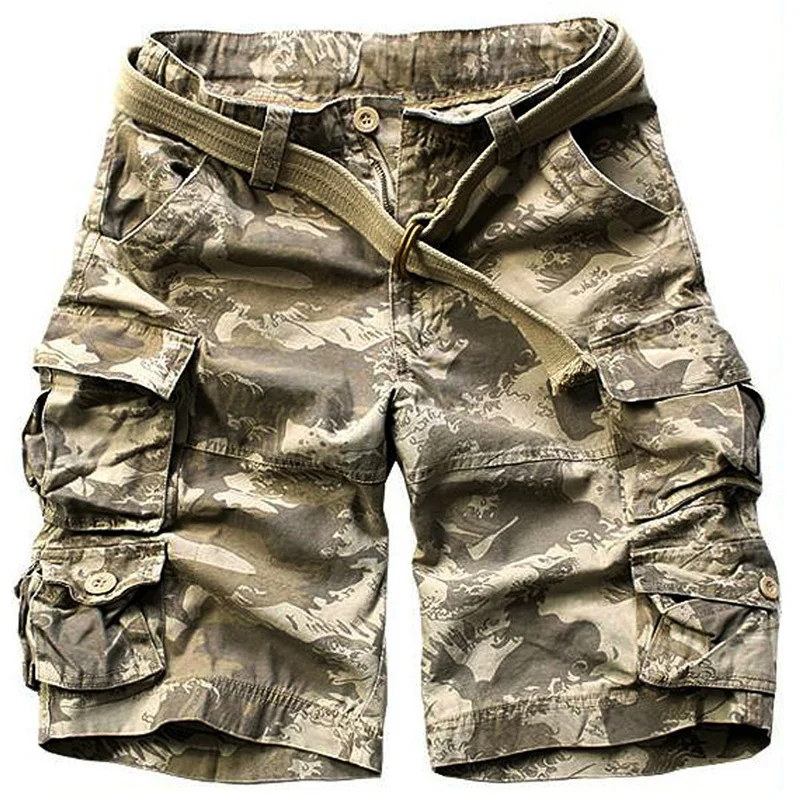Men's Summer Cotton Camouflage Shorts Multi Pocket Beach Pants Male Loose Knee-length Shorts Men Large Size Casual Capris
Men's Summer Cotton Camouflage Shorts Multi Pocket Beach Pants Male Loose Knee-length Shorts Men Large Size Casual Capris
