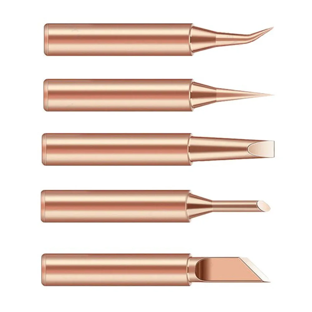 5pcs Professional Bit Copper Iron Tips Sets Soldering Tip Replacement IS+I+2C+3.2D+K Set Soldering Thin Tips DIY Soldering Tools
5pcs Professional Bit Copper Iron Tips Sets Soldering Tip Replacement IS+I+2C+3.2D+K Set Soldering Thin Tips DIY Soldering Tools