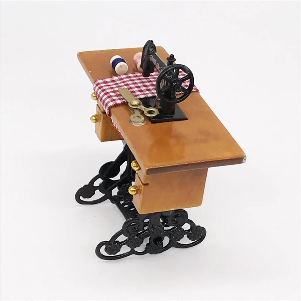 Mini Furniture House Accessory Mini Sewing Machine Furniture Miniature Delicate Bamboo House Accessory Child Silvanian familiy
Mini Furniture House Accessory Mini Sewing Machine Furniture Miniature Delicate Bamboo House Accessory Child Silvanian familiy