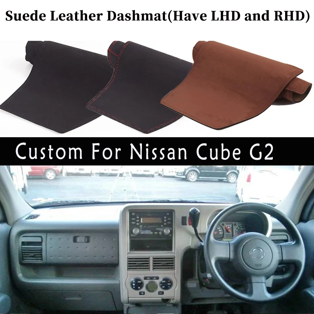 Accessories Car-styling Suede Leather Dashmat Dashboard Cover Dash Mat Carpet Custom For Nissan Cube G2 2002 2003 2004 2005 2006
Accessories Car-styling Suede Leather Dashmat Dashboard Cover Dash Mat Carpet Custom For Nissan Cube G2 2002 2003 2004 2005 2006