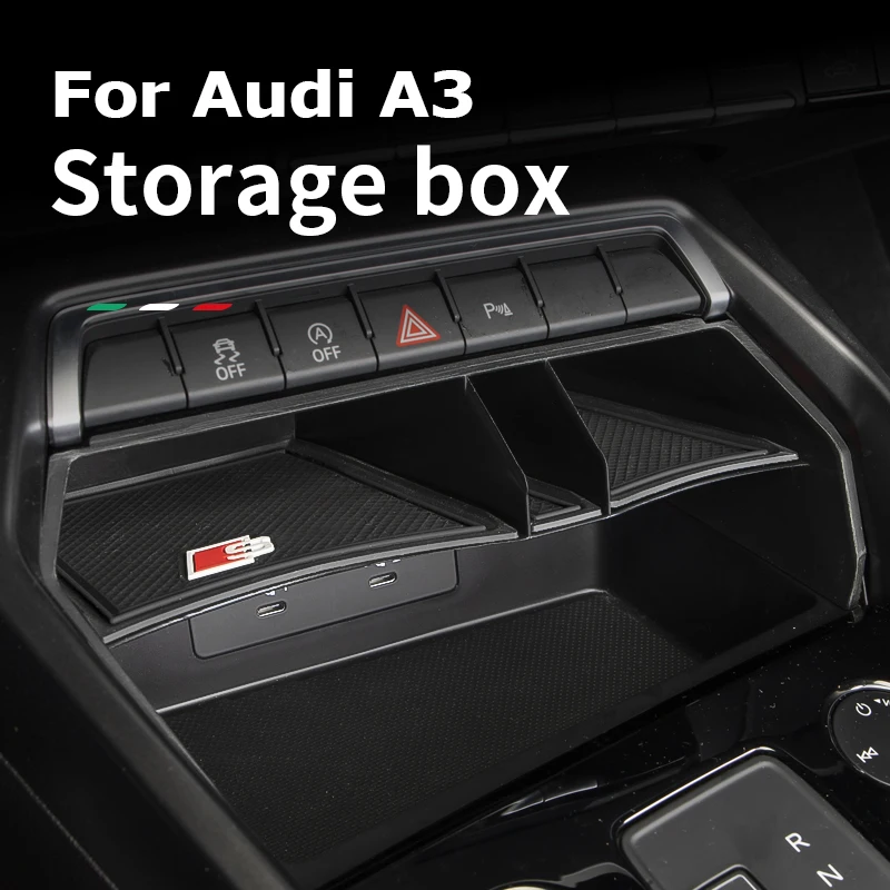 Органайзер из АБС-пластика для Audi A3 S3 8Y 2022 2021 2020 седан хэтчбек лимузин Sportback аксессуары для интерьера автомобиля
Органайзер из АБС-пластика для Audi A3 S3 8Y 2022 2021 2020 седан хэтчбек лимузин Sportback аксессуары для интерьера автомобиля