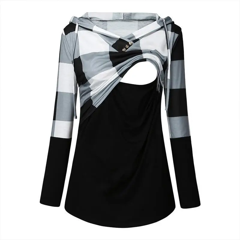 Casual Leopard Print Women Long Sleeve Maternity Tops Breastfeeding Tops Ladies T-Shirt Loose Pregnancy Loose Clothes T Shirt
Casual Leopard Print Women Long Sleeve Maternity Tops Breastfeeding Tops Ladies T-Shirt Loose Pregnancy Loose Clothes T Shirt