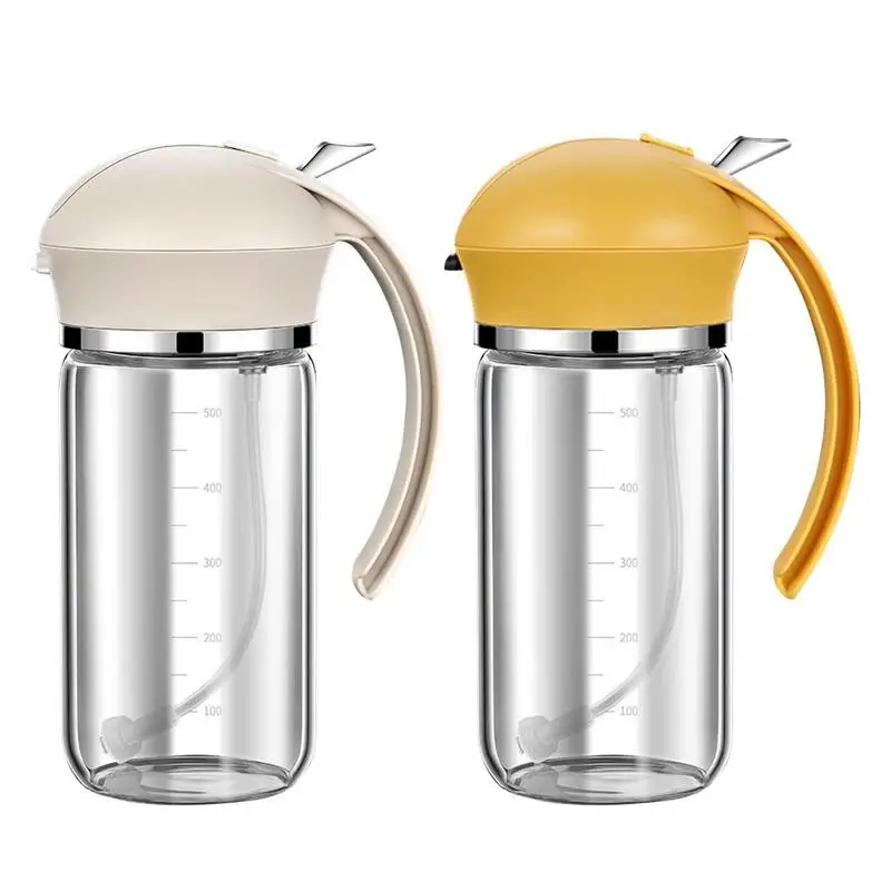Large Glass 550ml Olive Oil Spray Dispenser Bottle With Scale And Handle Liquid Seasoning Big Capability For Kitchen Tool
Large Glass 550ml Olive Oil Spray Dispenser Bottle With Scale And Handle Liquid Seasoning Big Capability For Kitchen Tool