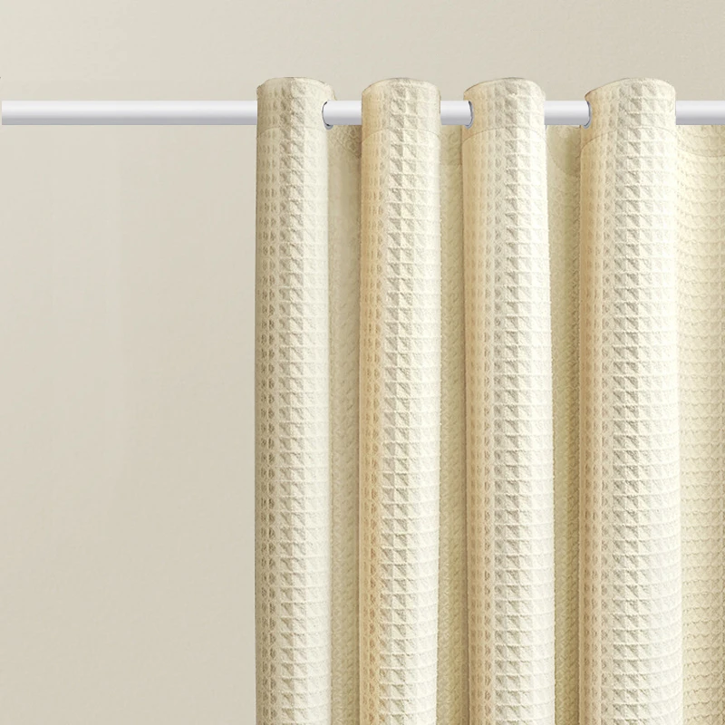 Waterproof Mildew-proof Bathroom Curtains Diamond Lattice White Jacquard Curtains for Kitchen Shower Blocking Water Door Drapes
Waterproof Mildew-proof Bathroom Curtains Diamond Lattice White Jacquard Curtains for Kitchen Shower Blocking Water Door Drapes