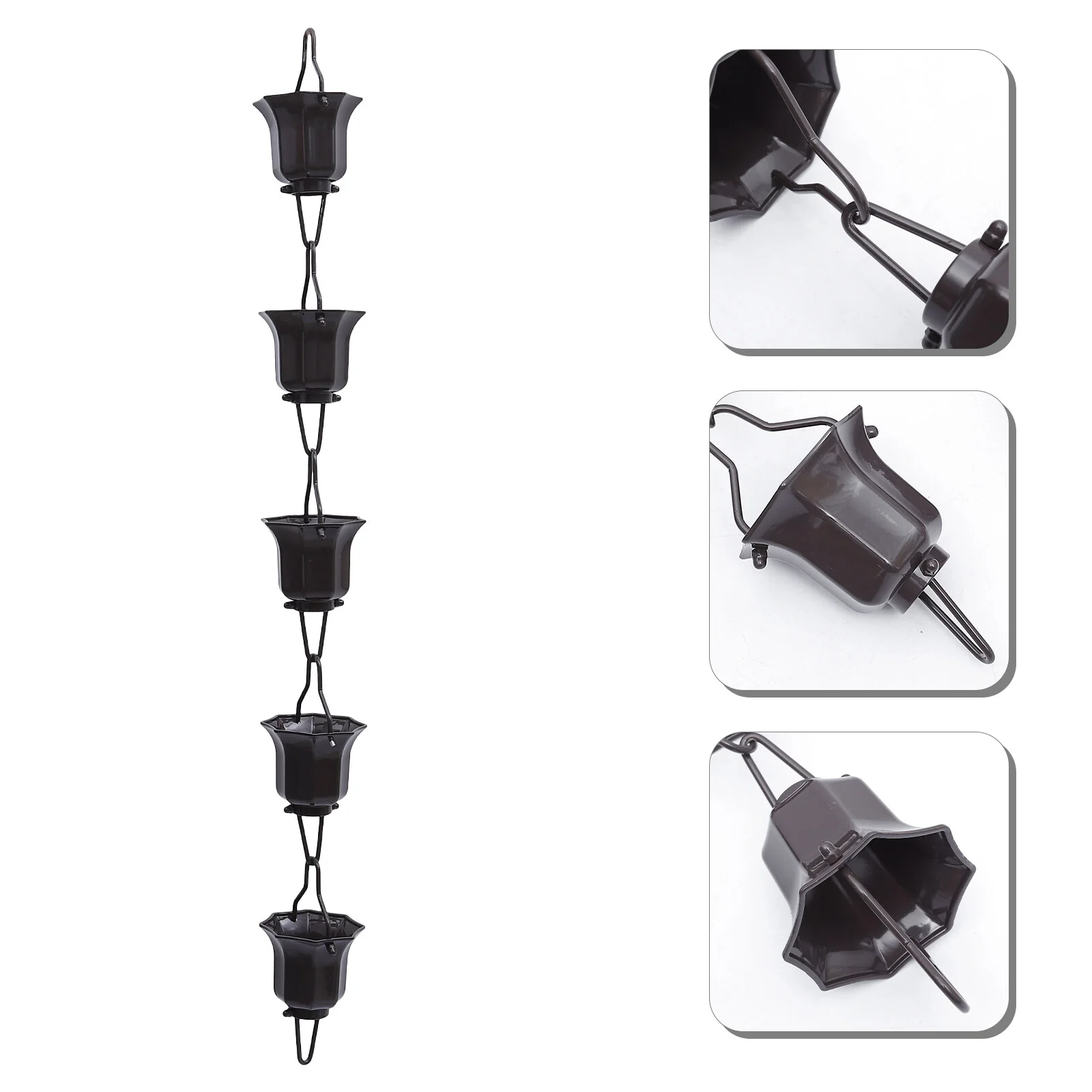 Rain Chain Decor Chains Decorative Garden Bell Japanese Metal Outdoor Downspout Gutter Vintage Iron Downspouts Umbrella Hanging
Rain Chain Decor Chains Decorative Garden Bell Japanese Metal Outdoor Downspout Gutter Vintage Iron Downspouts Umbrella Hanging