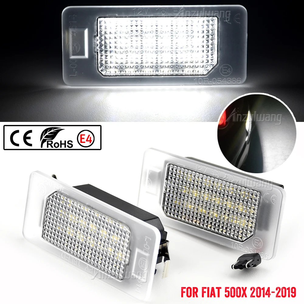 2x Fits For Fiat 500X 2014 2015 2016 2017 2018 2019 White SMD Canbus Rear Led Number License Plate Lights Auto Parking Tag Lamp
2x Fits For Fiat 500X 2014 2015 2016 2017 2018 2019 White SMD Canbus Rear Led Number License Plate Lights Auto Parking Tag Lamp