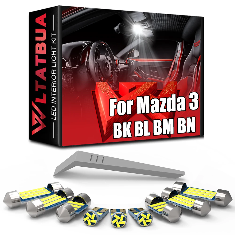 Фонари Wltatbua светодиодная интерьерная с Canbus для Mazda 3 BK BL BM BN седан хэтчбек 2004-2020, автомобильная комнатная купольная лампа для карты, комплект ламп
Фонари Wltatbua светодиодная интерьерная с Canbus для Mazda 3 BK BL BM BN седан хэтчбек 2004-2020, автомобильная комнатная купольная лампа для карты, комплект ламп