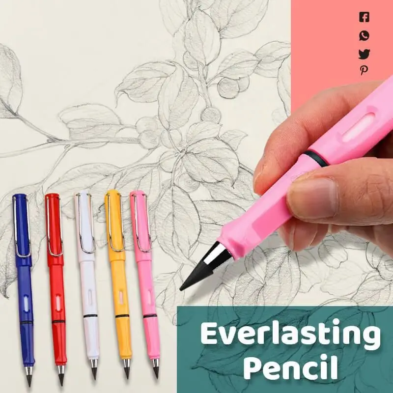 No sharpening, reusable inkless pencil, replaceable tip for anywhere, perfect gift for children Dropshipping
No sharpening, reusable inkless pencil, replaceable tip for anywhere, perfect gift for children Dropshipping