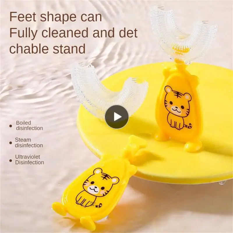 Toothbrush Soft Hair Baby Toothbrush Baby Tooth Brushing Artifact U-shaped Childrens Toothbrush Oral Care Cleaning Manual
Toothbrush Soft Hair Baby Toothbrush Baby Tooth Brushing Artifact U-shaped Childrens Toothbrush Oral Care Cleaning Manual