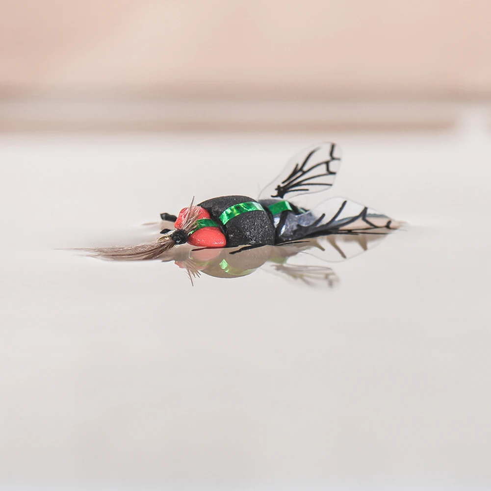 Fly Hook Fly Fishing Lures Panfish Perfectly Imitating Bees Or Flies Falling Into The Water To Attract More Fish Fiber 2pcs 9.5g
Fly Hook Fly Fishing Lures Panfish Perfectly Imitating Bees Or Flies Falling Into The Water To Attract More Fish Fiber 2pcs 9.5g