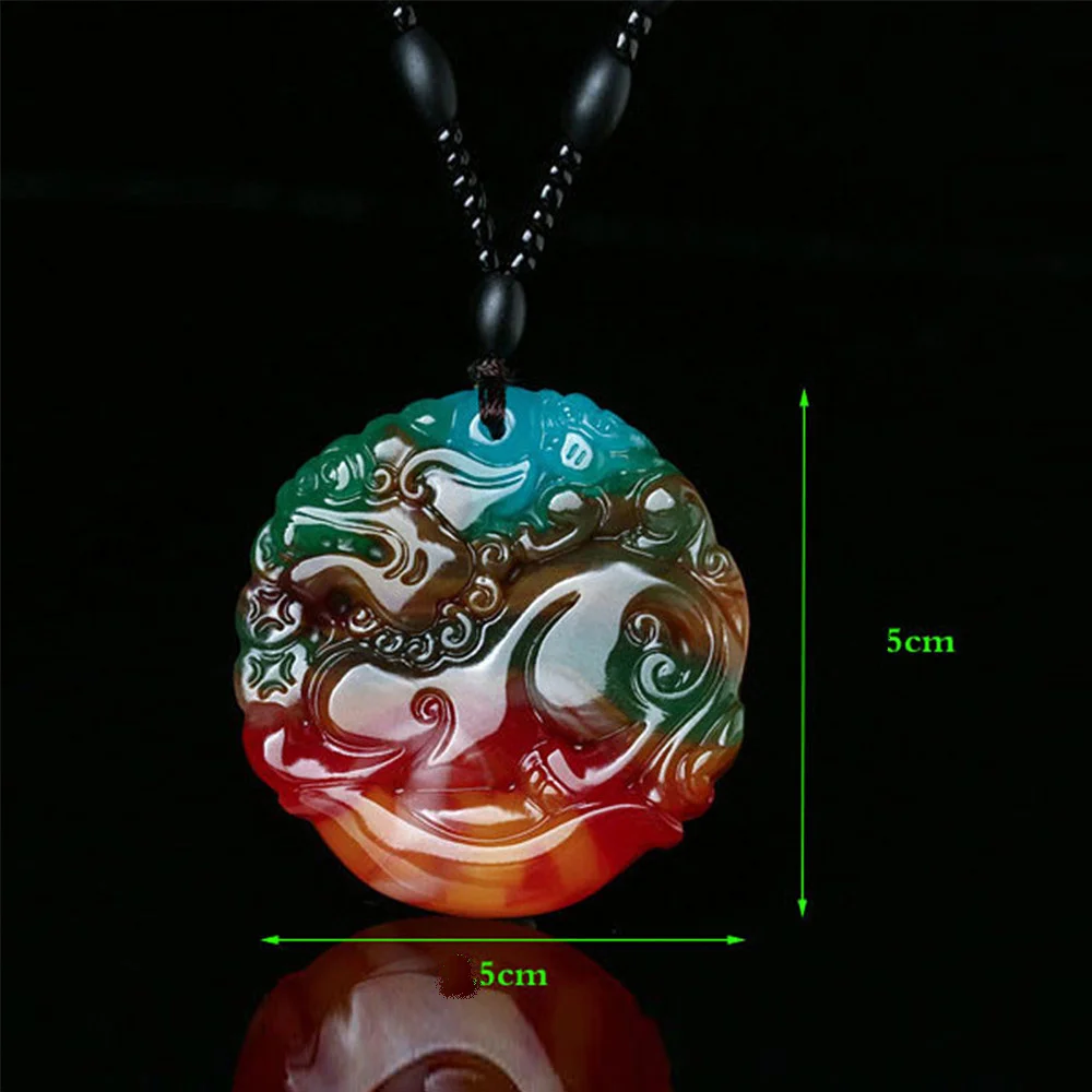 New Xinjiang Hotan jade pendant natural colorful jade pendant necklace male and female lovers jade pendant
New Xinjiang Hotan jade pendant natural colorful jade pendant necklace male and female lovers jade pendant