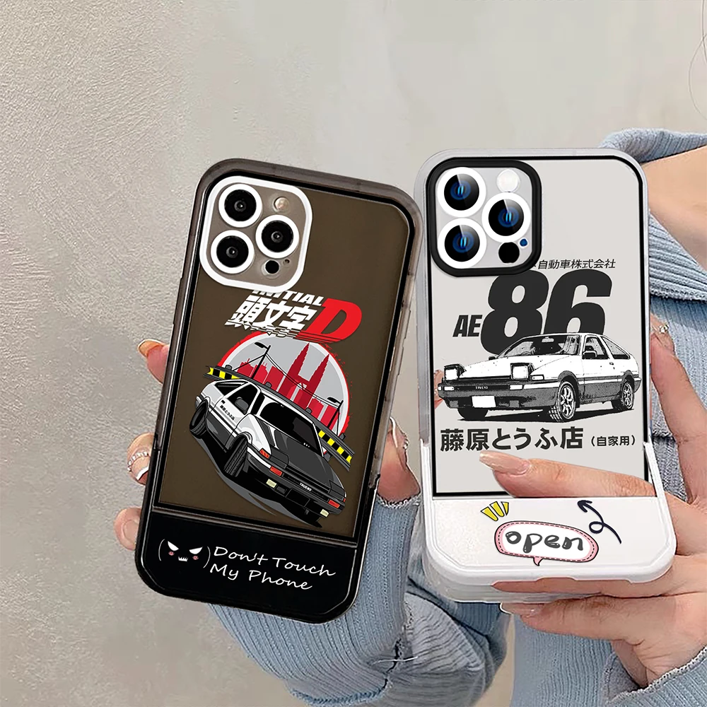 Initial D Stand Holder Case for iPhone 14ProMax 14Plus 13 12 11 Pro Max Soft Transparent Silicone Protection Shell Capinha
Initial D Stand Holder Case for iPhone 14ProMax 14Plus 13 12 11 Pro Max Soft Transparent Silicone Protection Shell Capinha