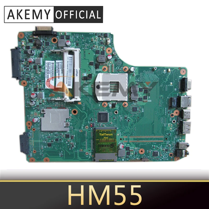 Akemy V000198150 Main Board For Toshiba Salellite A500 A505 Laptop Motherboard HM55 DDR3 Free cpu
Akemy V000198150 Main Board For Toshiba Salellite A500 A505 Laptop Motherboard HM55 DDR3 Free cpu
