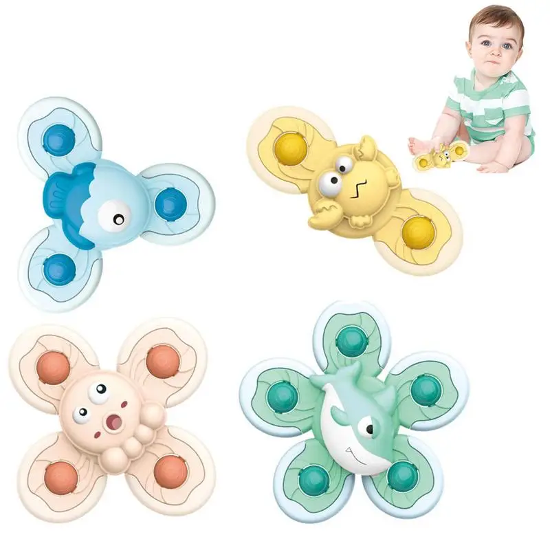 4Pcs Baby BathToys Funny Bathing Sucker Spinner Suction Cup Cartoon FEducational Toys For Children Christmas Birthday Gift
4Pcs Baby BathToys Funny Bathing Sucker Spinner Suction Cup Cartoon FEducational Toys For Children Christmas Birthday Gift