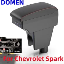 For Chevrolet Spark Armrest Box For Chevrolet Spark III Aveo T200 Center Console Storage Box Decoration Accessories Parts