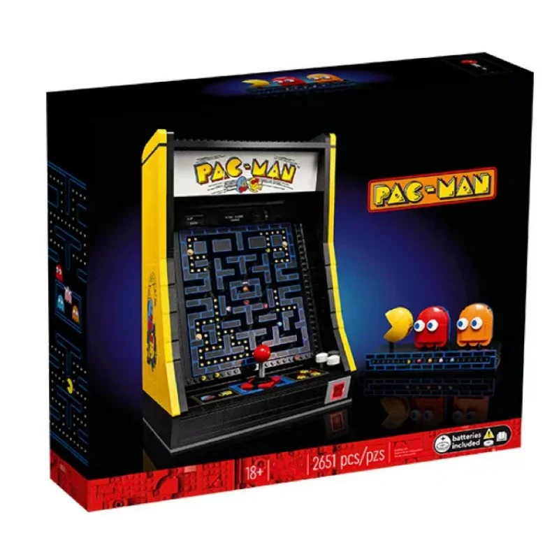 2023 Новинка 10323 аркадный шкаф Pac-Man строительные блоки 2651 шт. Ретро игровой автомат Кирпичи игрушки для детей мальчиков взрослых подарки на день рождения
2023 Новинка 10323 аркадный шкаф Pac-Man строительные блоки 2651 шт. Ретро игровой автомат Кирпичи игрушки для детей мальчиков взрослых подарки на день рождения