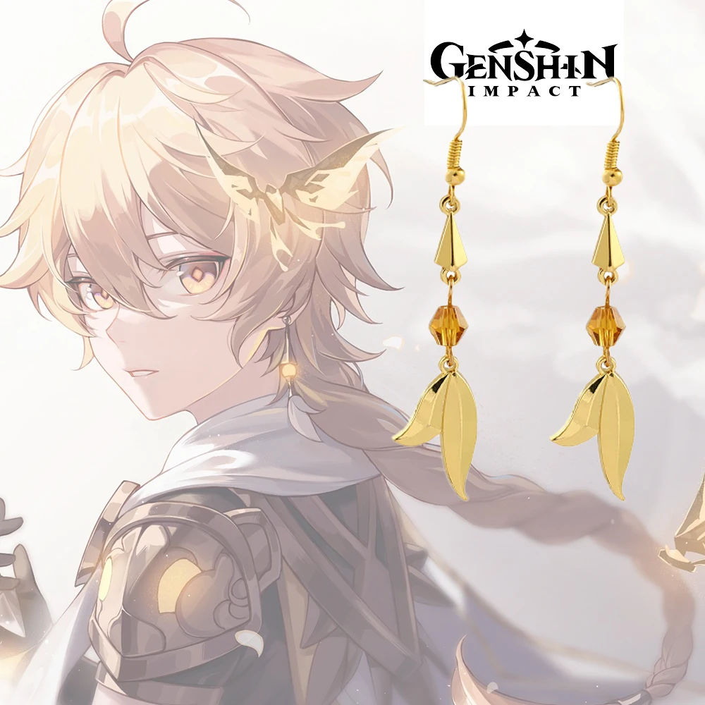 Game Genshin Impact Aether Earrings Metal Pendant Cosplay Jewelry Prop Earring Women Men Ear Clips Gift Clothing Accessories
Game Genshin Impact Aether Earrings Metal Pendant Cosplay Jewelry Prop Earring Women Men Ear Clips Gift Clothing Accessories