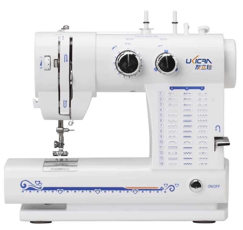 Ukicra New Buttonhole Multi-Function Household Sewing Machine UFR-813 With 42 Types Stitch Pattern
Ukicra New Buttonhole Multi-Function Household Sewing Machine UFR-813 With 42 Types Stitch Pattern
