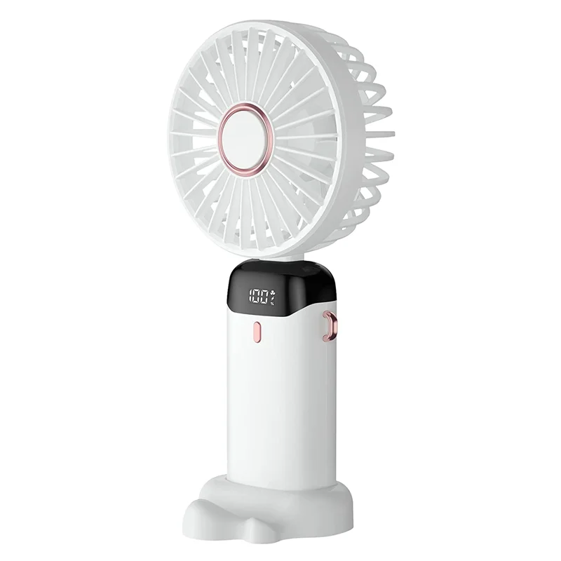 Handheld Fan, Portable Mini Fan, Rechargeable Fan with 5 Speed Levels, Foldable USB Fan for Office Home Outdoor-White
Handheld Fan, Portable Mini Fan, Rechargeable Fan with 5 Speed Levels, Foldable USB Fan for Office Home Outdoor-White