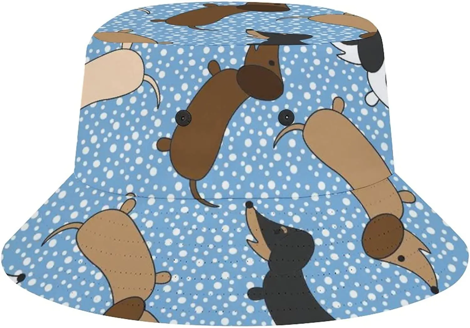 Dancing Dachshunds Fisherman's Hat Wide Brim Sun Bucket Cap for for Men And Women Travel Hiking Camping
Dancing Dachshunds Fisherman's Hat Wide Brim Sun Bucket Cap for for Men And Women Travel Hiking Camping