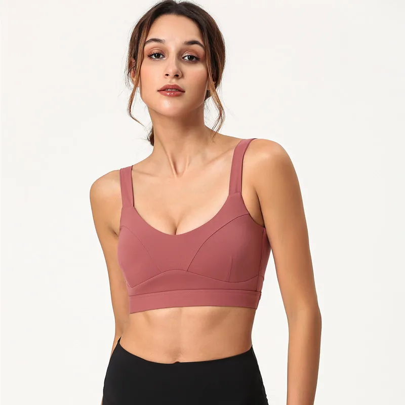 New Outdoor Sports Tank Top Women's Shockproof Gathering Sports Bra Yoga Back Beauty Fitness Bra Off White
New Outdoor Sports Tank Top Women's Shockproof Gathering Sports Bra Yoga Back Beauty Fitness Bra Off White