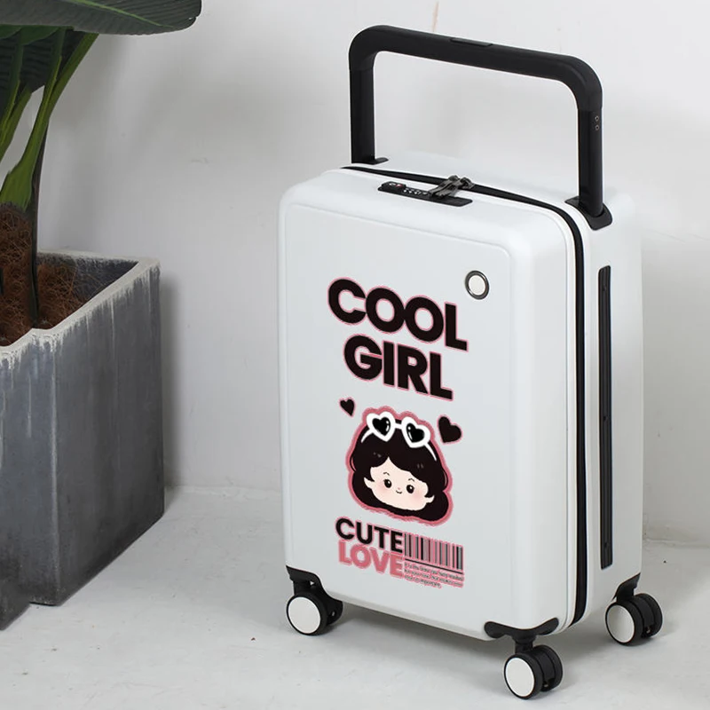 Luggage female new luggage luggage luggage carouse-wheel boarding box Korean version of student luggage suitcase
Luggage female new luggage luggage luggage carouse-wheel boarding box Korean version of student luggage suitcase