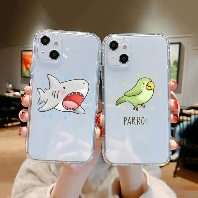Cartoon Animal Cute Lovely Phone Case Transparent For iPhone 13 12 11 Mini Pro Max X XR XS 7 8 6 6s Plus SE Shell Cover
Cartoon Animal Cute Lovely Phone Case Transparent For iPhone 13 12 11 Mini Pro Max X XR XS 7 8 6 6s Plus SE Shell Cover