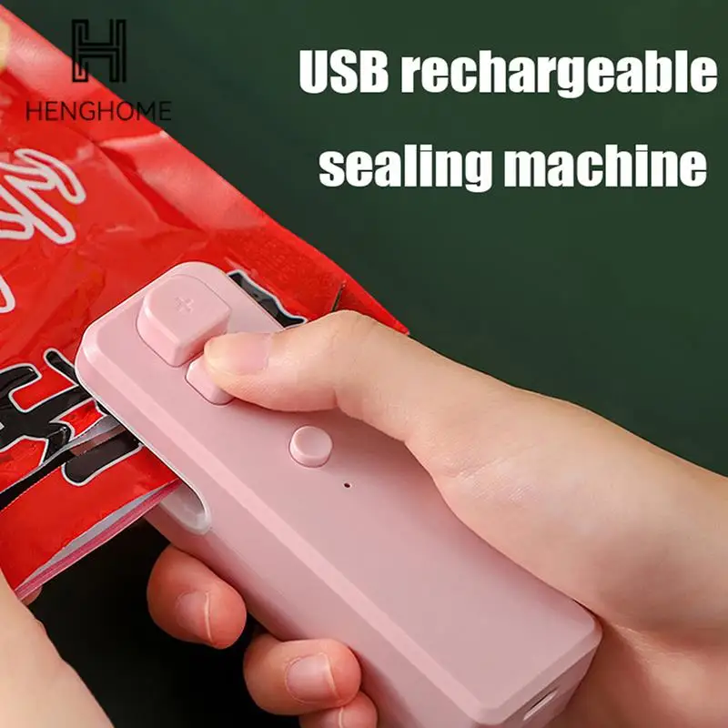 Mini Heat Bag Packaging Sealer USB Recharging Portable Plastic Bag Clip Sealing Machine Food Storage Seal Snack Kitchen Gadgets
Mini Heat Bag Packaging Sealer USB Recharging Portable Plastic Bag Clip Sealing Machine Food Storage Seal Snack Kitchen Gadgets