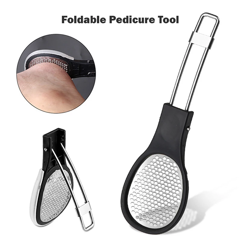 1PC Stainless Steel Foot Grater Foot Scrubber Folding Foot File Foot Rasp Callus Remover Foot Care Pedicure Tools
1PC Stainless Steel Foot Grater Foot Scrubber Folding Foot File Foot Rasp Callus Remover Foot Care Pedicure Tools