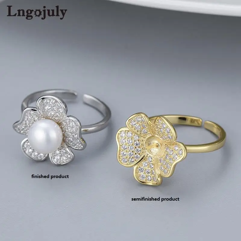 Fine Jewelry 925 Sterling Silver Rings Adjustable Flower Ring For Women Girl Lovers Anniversary Wedding Party Jewelry Gifts
Fine Jewelry 925 Sterling Silver Rings Adjustable Flower Ring For Women Girl Lovers Anniversary Wedding Party Jewelry Gifts