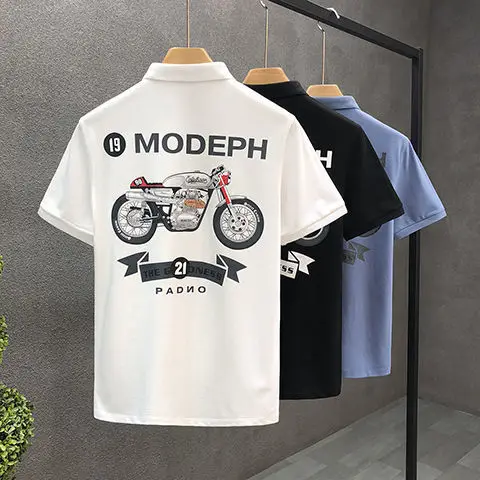 Polo shirt men's short-sleeved summer new lapel t-shirt tide brand slim men's youth high-end half-sleeve t-shirt
Polo shirt men's short-sleeved summer new lapel t-shirt tide brand slim men's youth high-end half-sleeve t-shirt