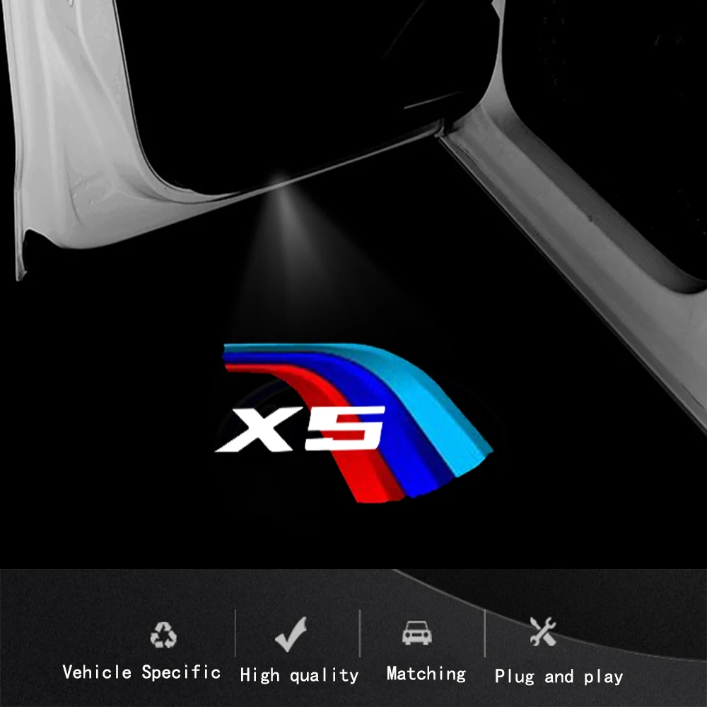 2pcs For BMW Welcome Light F30 G20 E60 F10 G30 F01 G11 F48 F25 G01 X1 X2 X3 X5 X6 open the door projection lamp car door light 
2pcs For BMW Welcome Light F30 G20 E60 F10 G30 F01 G11 F48 F25 G01 X1 X2 X3 X5 X6 open the door projection lamp car door light