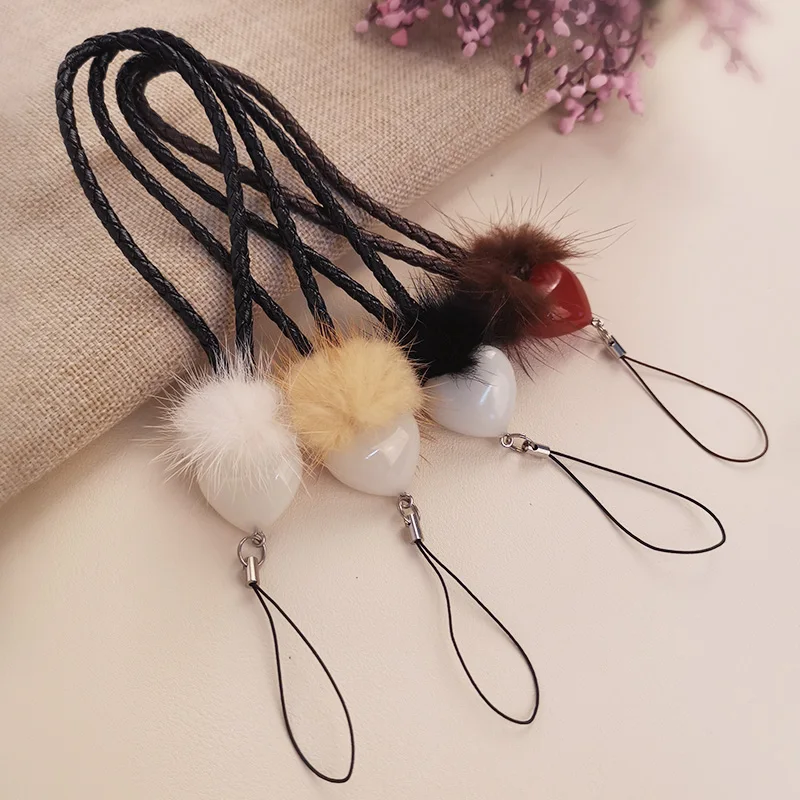 Universal Anti-lost Sling Mobile Phone Lanyard Short Hair Ball Love Pendant Pendant Wrist Strap Leather Woven Mobile Phone Case
Universal Anti-lost Sling Mobile Phone Lanyard Short Hair Ball Love Pendant Pendant Wrist Strap Leather Woven Mobile Phone Case