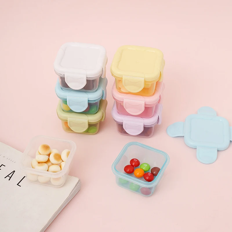 1PC Mini Storage Box Lunch Box Fresh Box Portable Food Packaging Anti-smell Box Can Be Refrigerated Heating Sealed Box
1PC Mini Storage Box Lunch Box Fresh Box Portable Food Packaging Anti-smell Box Can Be Refrigerated Heating Sealed Box