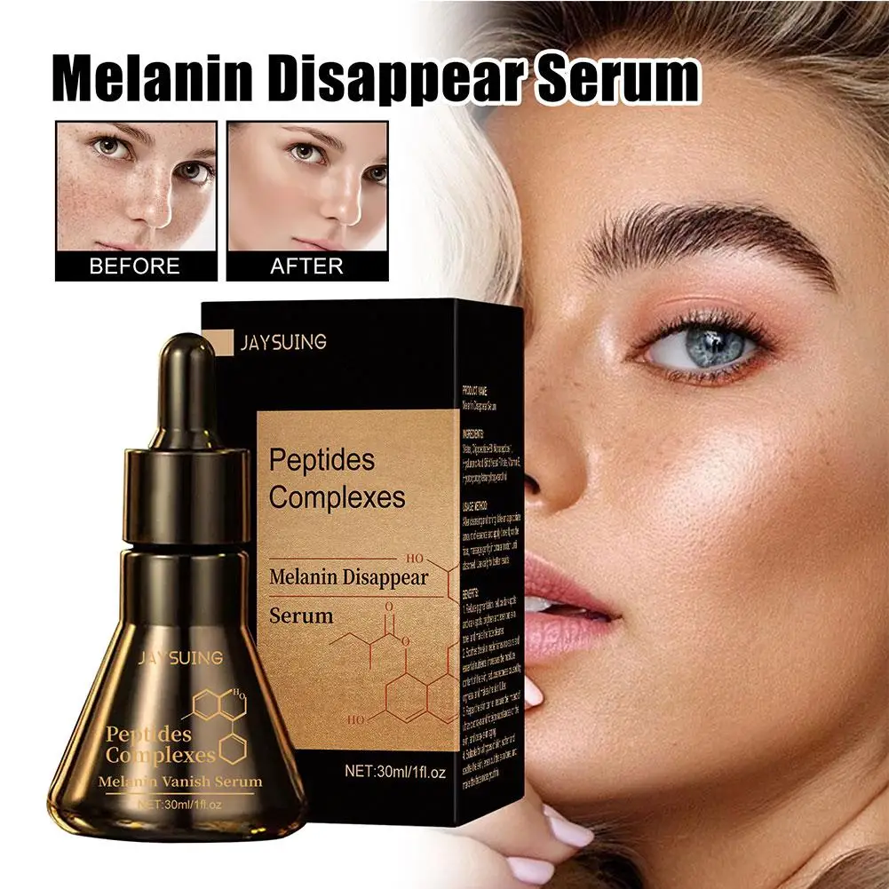 Peptide Whitening Freckle Remover Serum Anti Brown Dark Spot 30ml Face Melasma Korean Lighten Brighten Skincare L2F4
Peptide Whitening Freckle Remover Serum Anti Brown Dark Spot 30ml Face Melasma Korean Lighten Brighten Skincare L2F4