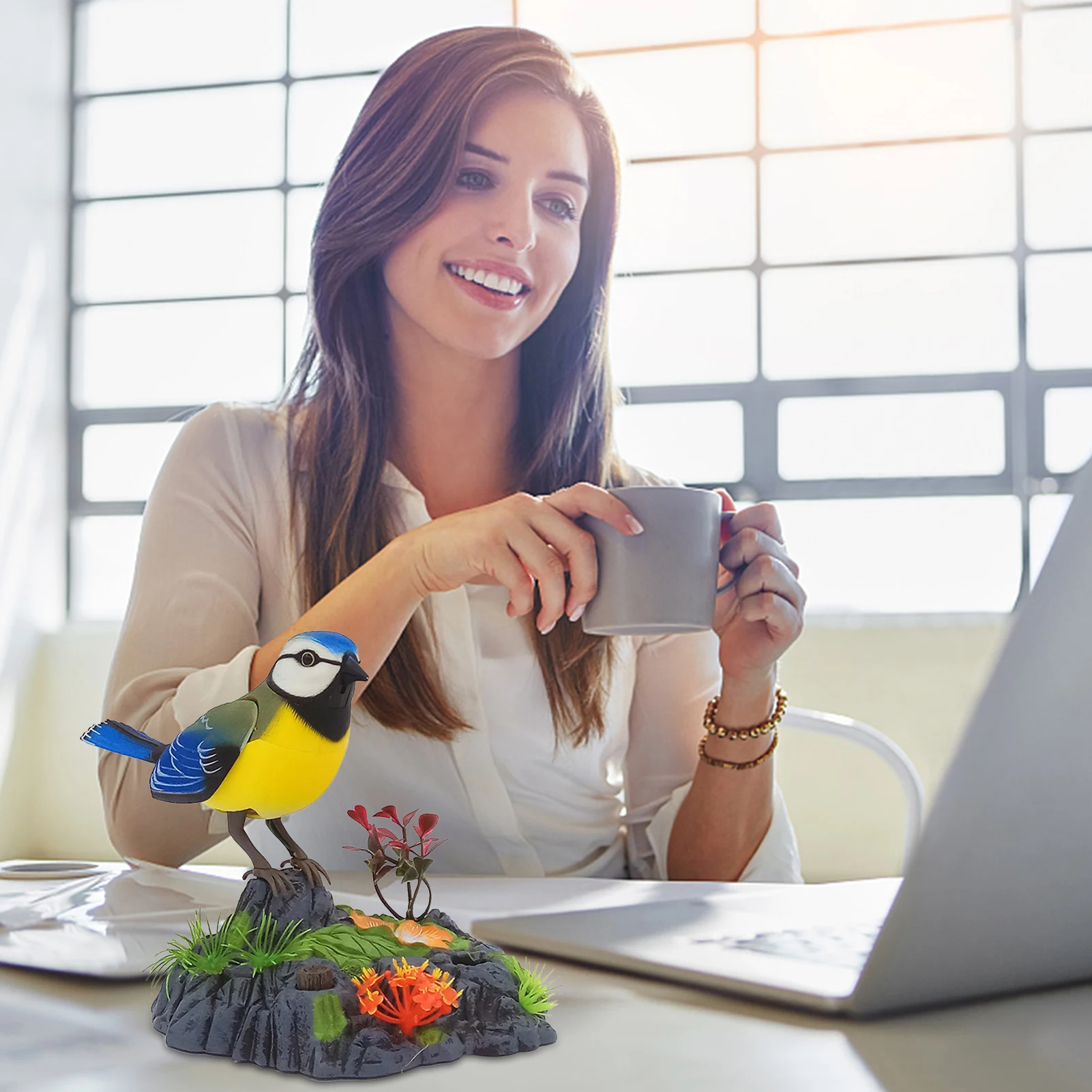 Говорящий попугай, игрушка для детей с голосовым управлением, милые Электронные Домашние животные, многофункциональные электронные питомц... 
Говорящий попугай, игрушка для детей с голосовым управлением, милые Электронные Домашние животные, многофункциональные электронные питомц...