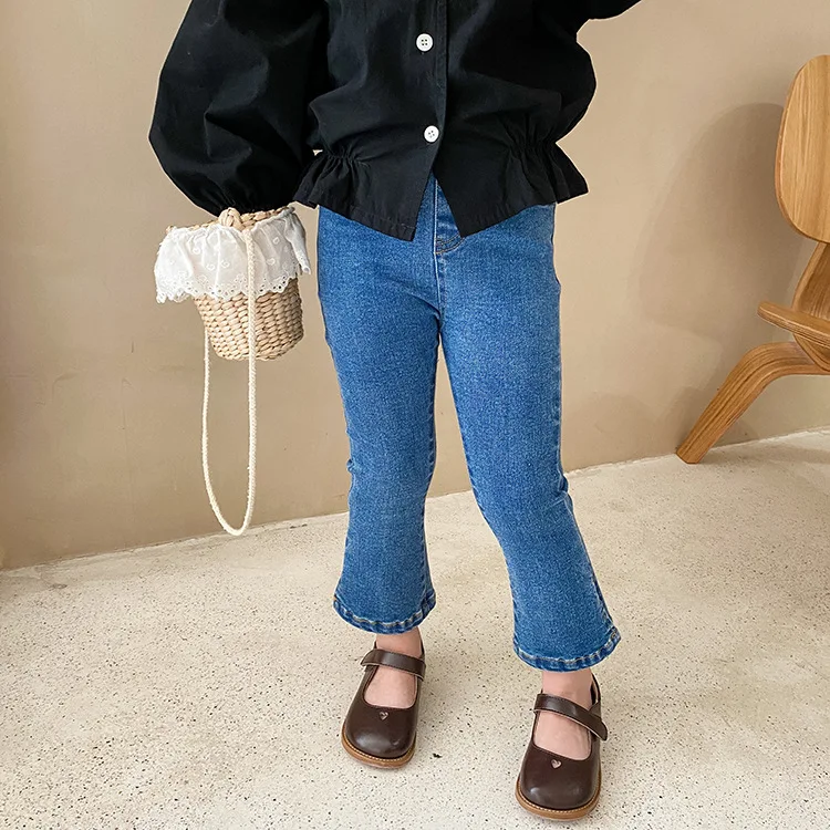 New 2021 Autumn Baby Girls Skinny Jeans Solid Color Korean Style Toddlers Kids Denim Trousers Elastic Pants
New 2021 Autumn Baby Girls Skinny Jeans Solid Color Korean Style Toddlers Kids Denim Trousers Elastic Pants