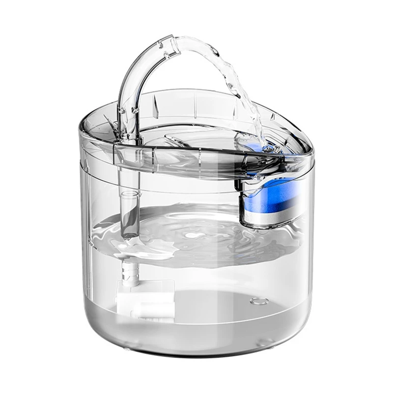 New 2L Electric Mute Pet Cat Water Fountain Dispenser Automatic Cycle Filter Pet Auto Water Dispenser
New 2L Electric Mute Pet Cat Water Fountain Dispenser Automatic Cycle Filter Pet Auto Water Dispenser