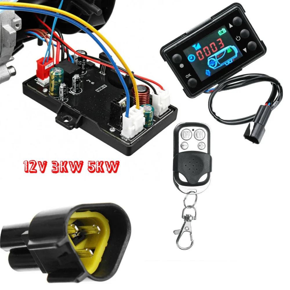 Diesel LCD Controller Heater Motherboard Remote Switch W/LCD 12V 3KW 5KW Car Controller Protable Reliable Duable
Diesel LCD Controller Heater Motherboard Remote Switch W/LCD 12V 3KW 5KW Car Controller Protable Reliable Duable